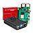 Kit Raspberry Pi 4 8gb Fonte Case Cooler Dissipador 128gb Microhdmi - Imagem 1
