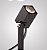 Espeto Direct Light Quadrati Articulado LED 1,5 watts 11° 3000K IP66 Haste 200mm bivolt - Imagem 2