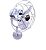 Ventilador W30P Parede Cromado 110V Gerbar - Imagem 1