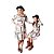 Kit Mãe e filha Vestido inverno manga cumprida - Imagem 3