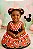 Vestido de festa infantil Minnie Vermelha Luxo Vermelho - Imagem 1