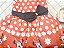 Vestido de festa infantil Minnie Vermelha Luxo Vermelho - Imagem 2
