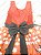 Vestido de festa infantil Minnie Vermelha Luxo Vermelho - Imagem 3
