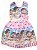 Vestido de festa infantil Moana Rosa - Imagem 2