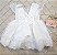 Vestido de Festa Infantil Realeza Branco - Imagem 2