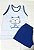 Pijama Infantil Masculino Regata Gatinho - Imagem 1
