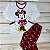 Pijama Adulto Feminino Inverno Minnie Vermelha - Imagem 1