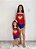 Kit Pijama Verão Mãe e Filha Alça Mulher Maravilha - Imagem 1