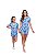 Kit Pijama Mãe e filha Verão Americano Stitch Azul - Imagem 2