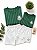 Kit Pijama Pai e Filho(a) Palmeiras 2 Peças – Pijama Família Time - Imagem 2