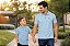 KIT CAMISETA PAI E FILHO POLO AZUL MARINHO - Imagem 1