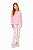Pijama Mãe e Filha Americano Rosa com Estampa de Rosas - Imagem 4