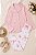 Pijama Mãe e Filha Americano Rosa com Estampa de Rosas - Imagem 2