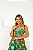 Kit vestido Mãe e Filha três marias floral verde - Imagem 3