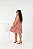 Vestido Tal Mãe, Tal Filha Estampado Geométrico laranja– Kit Mãe e Filha - Imagem 4