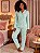 Pijama Feminino Americano verde claro - Imagem 1