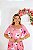 Vestido Tal Mãe, Tal Filha Flores Rosa– Kit Mãe e Filha - Imagem 4