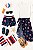 Kit Moda Praia Mãe e Filho – Saída de Praia Feminina + Sunga Infantil Estampa Combinando - Imagem 2