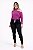 Calça Jeans Feminina Preta Cintura Alta - Imagem 2