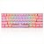 Teclado Mecânico Motospeed CK62 Bluethooth (Rosa) - Imagem 2