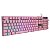 Teclado Prismatic (Pink) - Oex Game - Imagem 1