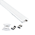 Perfil de LED Branco Embutir 2,45x0,7cm Barra 2m - Imagem 2