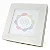 Plafon Led 12W Sobrepor Quadrado Branco Neutro - Imagem 2