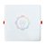 Plafon Led 32W Borda Infinita Quadrado Branco Quente - Imagem 3