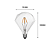 Lâmpada LED Filamento Diamante - Branco Quente - Imagem 5