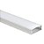 Perfil de LED Branco Sobrepor 50x10mm Barra 2m - Imagem 1