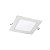 Plafon LED 6W Embutir Quadrado Branco Frio - Imagem 1