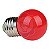 Lâmpada Bulbo LED Bolinha 1w E27 Vermelha - Imagem 1