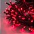 Luzinha de Natal Vermelho Pisca Pisca 9,7m com 100 Leds - Imagem 2