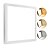 Plafon Led Sobrepor 40x40 36w Quadrado | Branco Quente - Imagem 1