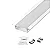 Perfil de LED Branco Embutir 4,0X1,0 cm Barra 2m - Imagem 1