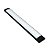 Calha Linear Led 36w Preta 120cm - Branca Fria - Imagem 1