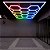 KIT 3 hexágono Perfil Honey 60cm T5 RGB / Hexágono Colmeia - Imagem 3