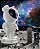 Mini Projetor Astronauta Galáxia com Bluetooth e Som - Imagem 3