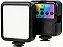 Iluminador LED RGB para Foto e Vídeo 7W Recarregável Tomate MLG-106 - Imagem 1