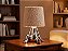 Abajur de Mesa Decorativo Personaggio Cromado E14 Bivolt Embuled - Imagem 2
