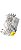 Luzinha de Natal Pisca Pisca 9,7m com 100 Leds Branco Frio  - 220v - Imagem 2