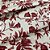 Linho Floral Vermelho - Imagem 2