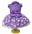 Vestido Borboletas Lilás - Grande Porte - Imagem 1