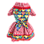 Vestido Caipira Pet Corações - Imagem 1