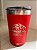Copo para bebidas geladas e quentes 360 ml - VERMELHO - Imagem 1
