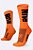 Meia Antibolha Hupi Run Laranja Neon - Imagem 1