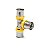 Prensar Gas Te de Redução Dn 20x16x20 mm - Imagem 1