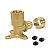 Pex Joelho Base Fixa Extra Longo Dn 20x1/2 - 9372012 - Imagem 1