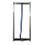 Kit Chuveiro DryWall 400x1000 Chuveiro Elétrico - Entrada e Saída Ø20 - Imagem 1