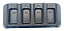 Carregador de Bateria + Fonte (Intermec / Honeywell) Coletor CK3, CK65, EDA60K e EDA61K - 4 Posições - Imagem 1